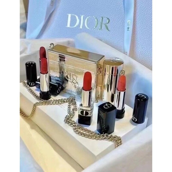 SOLD - DIOR Rouge Minaudiere The Atelier of Dreams Limited Edition Coffret Set - Picture 7 of 16